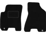 Wielganizator Tappetini Auto Velours Anteriori Adatto Per Kia Sportage Ii (2004-2010, Suv) Neri, Set 2 Pz, Con Fissaggi