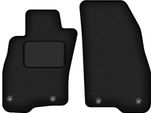 Wielganizator Tappetini Auto Velours Anteriori Adatto Per Fiat Punto 12' (2012-2018, Hatchback) Neri, Set 2 Pz, Con Fissaggi