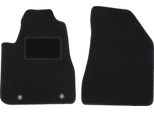 Wielganizator Tappetini Auto Velours Anteriori Adatto Per Lexus Rx Ii (2003-2008, Suv) Neri, Set 2 Pz, Con Fissaggi
