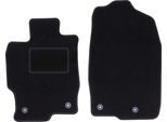 Wielganizator Tappetini Auto Velours Anteriori Adatto Per Mazda 6 Ii Gh (2007-2012, Berlina, Station Wagon, Liftback, Hatchback) Neri, Set 2 Pz, Con Fissaggi