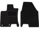 Wielganizator Tappetini Auto Velours Anteriori Adatto Per Nisan Qashqai +2 (2008-2013, Crossover) Neri, Set 2 Pz, Con Fissaggi