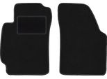Wielganizator Tappetini Auto Velours Anteriori Adatto Per Honda HR-V I (1999-2006, Crossover) Neri, Set 2 Pz, Con Fissaggi