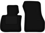 Wielganizator Tappetini Auto Velours Anteriori Adatto Per Bmw X1 F48 Fl (2015-, Suv) Neri, Set 2 Pz, Con Fissaggi