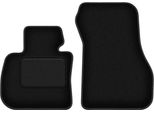Wielganizator Tappetini Auto Velours Anteriori Adatto Per Bmw 2 F46 (2015-2022, 7 Persone) Neri, Set 2 Pz, Con Fissaggi