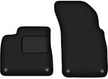Wielganizator Tappetini Auto Velours Anteriori Adatto Per Audi Q7 Ii (2017-, 7 Persone) Neri, Set 2 Pz, Con Fissaggi