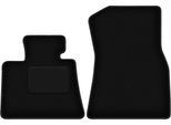 Wielganizator Tappetini Auto Velours Anteriori Adatto Per Bmw X7 G07 (2018-, 7 Persone) Neri, Set 2 Pz, Con Fissaggi