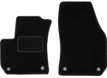 Wielganizator Tappetini Auto Velours Anteriori Adatto Per Opel Zafira B (2005-2014, Minivan) Neri, Set 2 Pz, Con Fissaggi