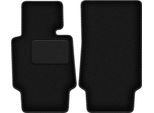 Wielganizator Tappetini Auto Velours Anteriori Adatto Per Bmw Z8 (2000-2003, 0) Neri, Set 2 Pz, Con Fissaggi