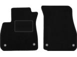 Wielganizator Tappetini Auto Velours Anteriori Adatto Per Opel Insignia B (2017-, Liftback, Berlina, Kombi, Sports Tourer) Neri, Set 2 Pz, Con Fissaggi