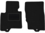 Wielganizator Tappetini Auto Velours Anteriori Adatto Per Infiniti Fx Ii (2008-2017, Suv) Neri, Set 2 Pz, Con Fissaggi