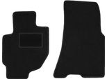 Wielganizator Tappetini Auto Velours Anteriori Adatto Per Honda CR-V I (1995-2001, Suv) Neri, Set 2 Pz, Con Fissaggi