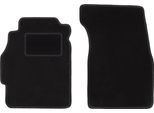 Wielganizator Tappetini Auto Velours Anteriori Adatto Per Honda Civic Vi (1995-2001, Hatchback 3 Porte) Neri, Set 2 Pz, Con Fissaggi