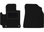 Wielganizator Tappetini Auto Velours Anteriori Adatto Per Toyota RAV4 Ii 2WD (2001-2005, 5 Porte) Neri, Set 2 Pz, Con Fissaggi