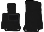 Wielganizator Tappetini Auto Velours Anteriori Adatto Per Mercedes Glc X253 (2015-, Suv) Neri, Set 2 Pz, Con Fissaggi