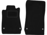 Wielganizator Tappetini Auto Velours Anteriori Adatto Per Mercedes Slk R171 (2004-2011, Coupé) Neri, Set 2 Pz, Con Fissaggi