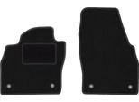 Wielganizator Tappetini Auto Velours Anteriori Adatto Per Skoda Scala (2019-, Hatchback) Neri, Set 2 Pz, Con Fissaggi