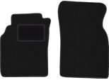 Wielganizator Tappetini Auto Velours Anteriori Adatto Per Nissan Primera P11 (1995-2002, Liftback, Berlina, Wagon, Kombi) Neri, Set 2 Pz, Con Fissaggi