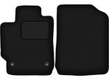 Wielganizator Tappetini Auto Velours Anteriori Adatto Per Toyota Camry Vii (2007-2011, Berlina) Neri, Set 2 Pz, Con Fissaggi
