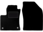 Wielganizator Tappetini Auto Velours Anteriori Adatto Per Toyota Prius Iv (2017-, Hatchback) Neri, Set 2 Pz, Con Fissaggi