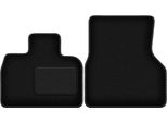 Wielganizator Tappetini Auto Velours Anteriori Adatto Per Bmw Ix I20 (2021-2022, 0) Neri, Set 2 Pz, Con Fissaggi