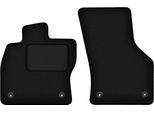 Wielganizator Tappetini Auto Velours Anteriori Adatto Per Seat Tarraco (2018-, 7 Persone) Neri, Set 2 Pz, Con Fissaggi