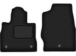 Wielganizator Tappetini Auto Velours Anteriori Adatto Per Ford Explorer MK6 St-Line (2019-, Pickup) Neri, Set 2 Pz, Con Fissaggi