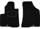 Wielganizator Tappetini Auto Velours Anteriori Adatto Per Hyundai Santafe Ii (2006-2012, Suv) Neri, Set 2 Pz, Con Fissaggi