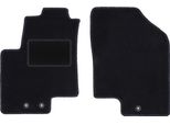 Wielganizator Tappetini Auto Velours Anteriori Adatto Per Hyundai Ix20 (2010-2018, Minivan) Neri, Set 2 Pz, Con Fissaggi