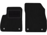 Wielganizator Tappetini Auto Velours Anteriori Adatto Per Opel Zafira C (2012-2019, 7 Persone) Neri, Set 2 Pz, Con Fissaggi