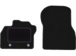 Wielganizator Tappetini Auto Velours Anteriori Adatto Per Renault Zoe Ii (2018-, Hatchback) Neri, Set 2 Pz, Con Fissaggi