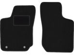 Wielganizator Tappetini Auto Velours Anteriori Adatto Per Opel Corsa B (1993-2001, Hatchback) Neri, Set 2 Pz, Con Fissaggi