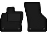 Wielganizator Tappetini Auto Velours Anteriori Adatto Per Volkswagen Golf Viii (2019-, Alltrack, Hatchback, Station Wagon, Variant) Neri, Set 2 Pz, Con Fissaggi