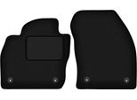 Wielganizator Tappetini Auto Velours Anteriori Adatto Per Volkswagen T-Cross (2019-, Crossover) Neri, Set 2 Pz, Con Fissaggi