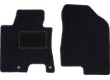 Wielganizator Tappetini Auto Velours Anteriori Adatto Per Kia Ceed Ii (2012-2018, Hatchback, Station Wagon, Wagon, Proceed, Coupé) Neri, Set 2 Pz, Con Fissaggi