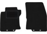 Wielganizator Tappetini Auto Velours Anteriori Adatto Per Nissan X-Trail Iii T32 (2013-2017, Suv) Neri, Set 2 Pz, Con Fissaggi