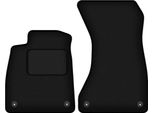 Wielganizator Tappetini Auto Velours Anteriori Adatto Per Audi A5 F57 (2020-2022, Cabriolet) Neri, Set 2 Pz, Con Fissaggi