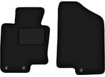 Wielganizator Tappetini Auto Velours Anteriori Adatto Per Kia Optima Iii Tf (2010-2015, Berlina) Neri, Set 2 Pz, Con Fissaggi