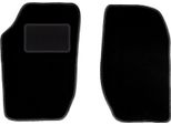 Wielganizator Tappetini Auto Velours Anteriori Adatto Per Saab 900 I (1978-1993, 0) Neri, Set 2 Pz, Con Fissaggi