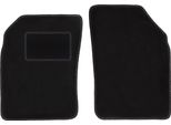 Wielganizator Tappetini Auto Velours Anteriori Adatto Per Nissan Micra K11 (1992-2003, Hatchback) Neri, Set 2 Pz, Con Fissaggi