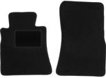 Wielganizator Tappetini Auto Velours Anteriori Adatto Per Mercedes Se W126 (1979-1991, Berlina) Neri, Set 2 Pz, Con Fissaggi