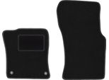 Wielganizator Tappetini Auto Velours Anteriori Adatto Per Jaguar Xe (2015-, Berlina) Neri, Set 2 Pz, Con Fissaggi