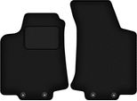 Wielganizator Tappetini Auto Velours Anteriori Adatto Per Volkswagen Golf Iv (1998-2002, Cabriolet) Neri, Set 2 Pz, Con Fissaggi