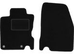 Wielganizator Tappetini Auto Velours Anteriori Adatto Per Nissan Qashqai Ii J11 (2013-, Crossover) Neri, Set 2 Pz, Con Fissaggi