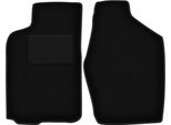 Wielganizator Tappetini Auto Velours Anteriori Adatto Per Toyota Camry V20 Ii (1986-1991, Berlina) Neri, Set 2 Pz, Con Fissaggi