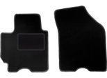 Wielganizator Tappetini Auto Velours Anteriori Adatto Per Suzuki Swift V (2017-, Hatchback) Neri, Set 2 Pz, Con Fissaggi