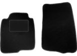 Wielganizator Tappetini Auto Velours Anteriori Adatto Per Volvo 240 / 260 (1974-1993, Station Wagon, Berlina) Neri, Set 2 Pz, Con Fissaggi