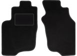 Wielganizator Tappetini Auto Velours Anteriori Adatto Per Mitsubishi Space Star (1999-2005, Minivan) Neri, Set 2 Pz, Con Fissaggi