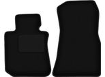 Wielganizator Tappetini Auto Velours Anteriori Adatto Per Bmw I4 G26 (2021-2022, 0) Neri, Set 2 Pz, Con Fissaggi