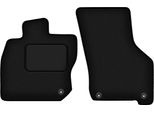 Wielganizator Tappetini Auto Velours Anteriori Adatto Per Skoda Octavia Iv E-Tec (2020-, Berlina, Station Wagon, Liftback) Neri, Set 2 Pz, Con Fissaggi