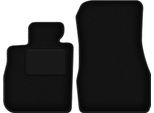 Wielganizator Tappetini Auto Velours Anteriori Adatto Per Bmw 8 G16 (2019-2022, Gran Coupé) Neri, Set 2 Pz, Con Fissaggi